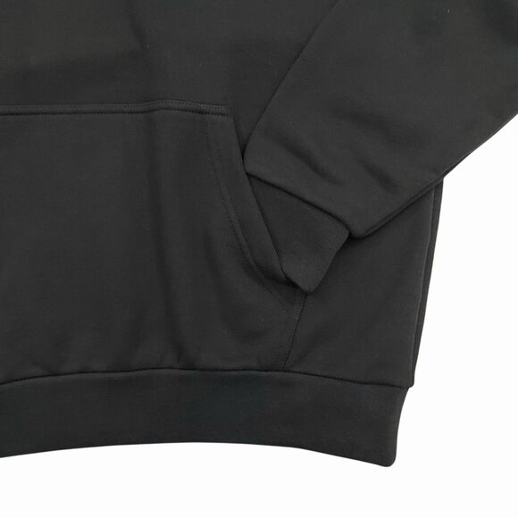 Nike Hoodie Mens Small Black Oversized Fit Cotton Training Performance Athletic - Picture 5 of 13